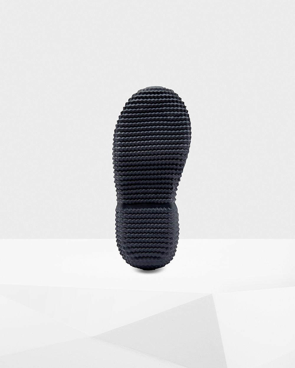 Botas De Neve Hunter Criança Azul Marinho - Original Big Insulated Roll Top Sherpa - 76EYLDOIW